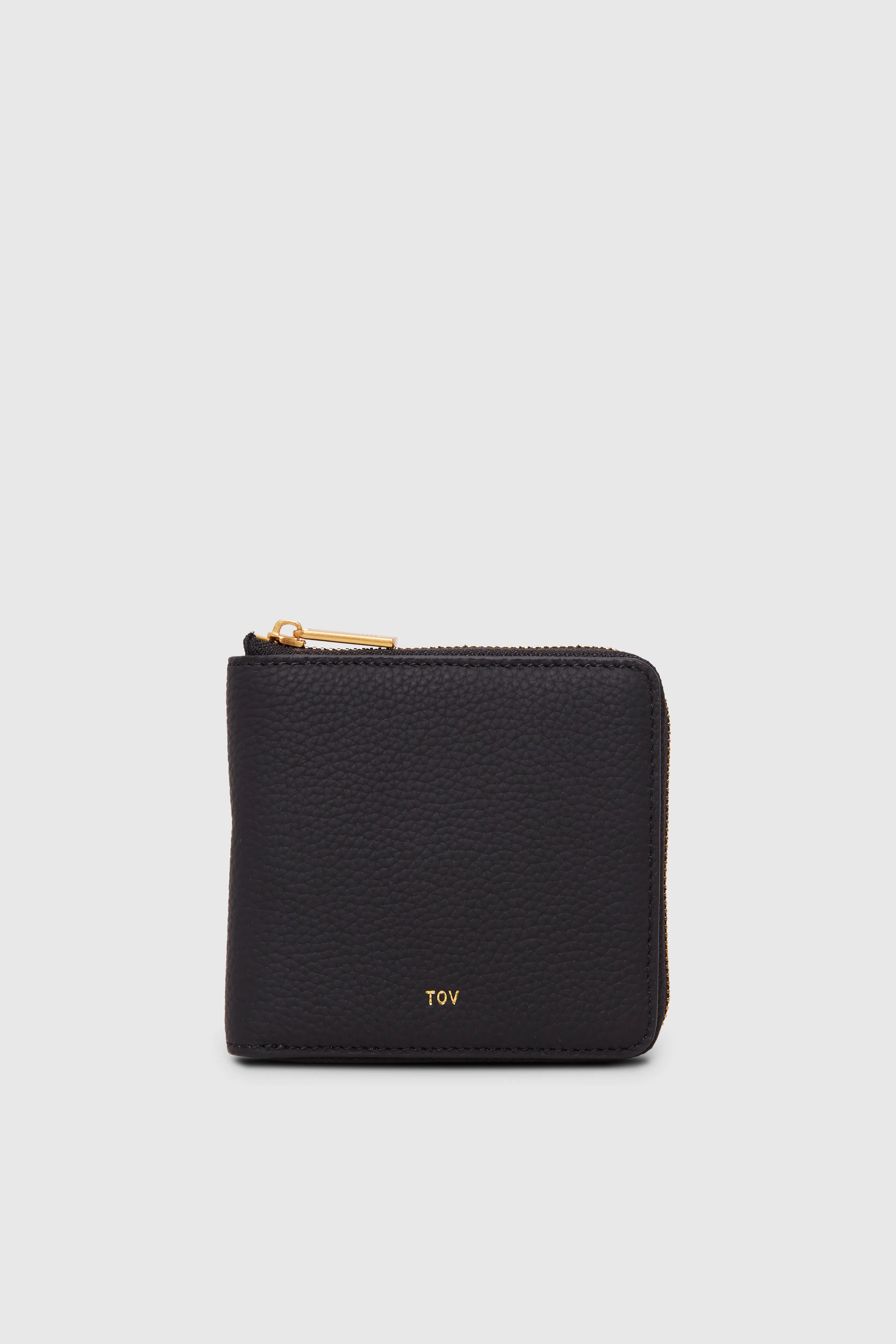 GRAIN LEATHER SQUARE WALLET
