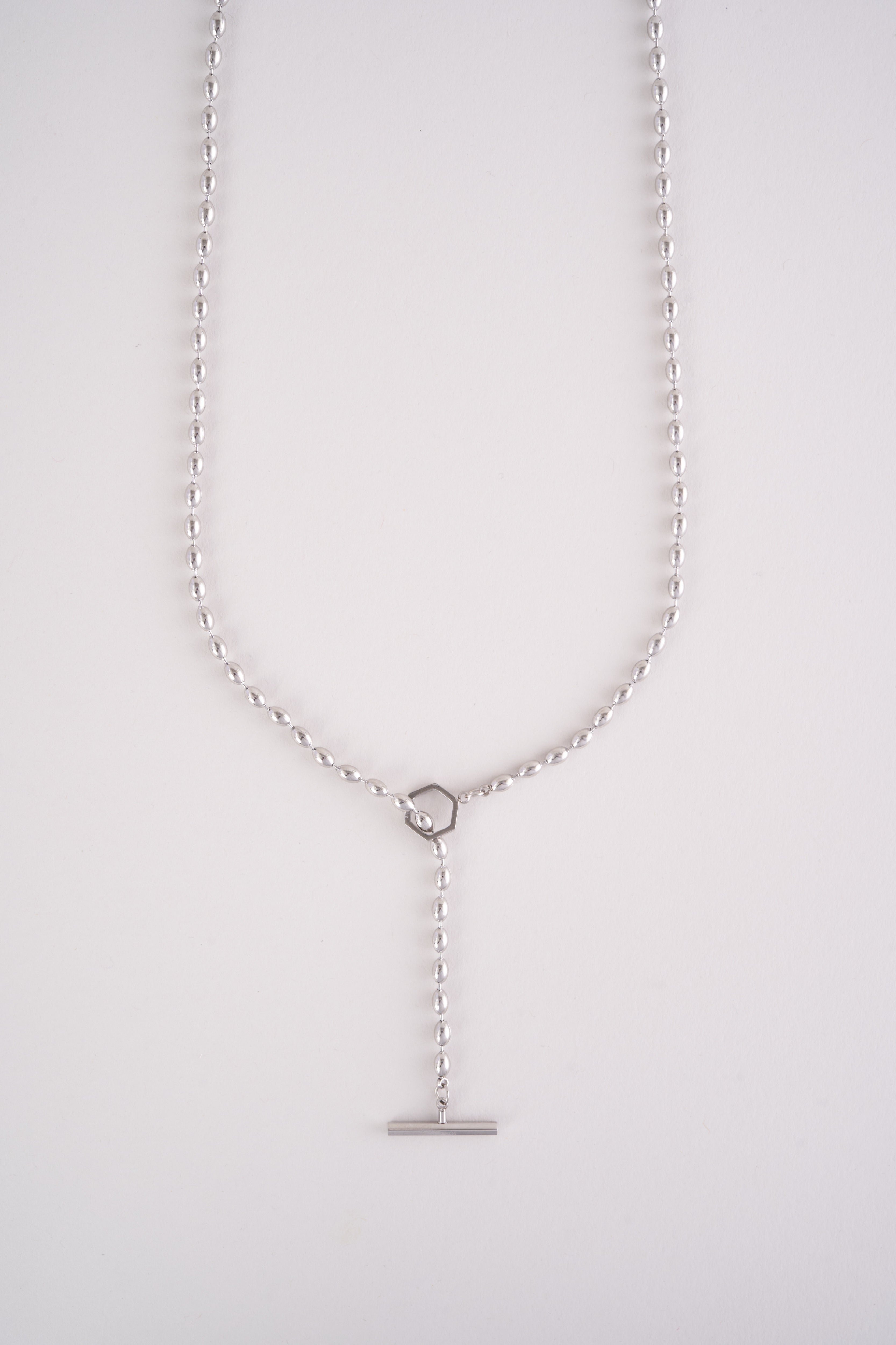 Drop Chain Long Necklace