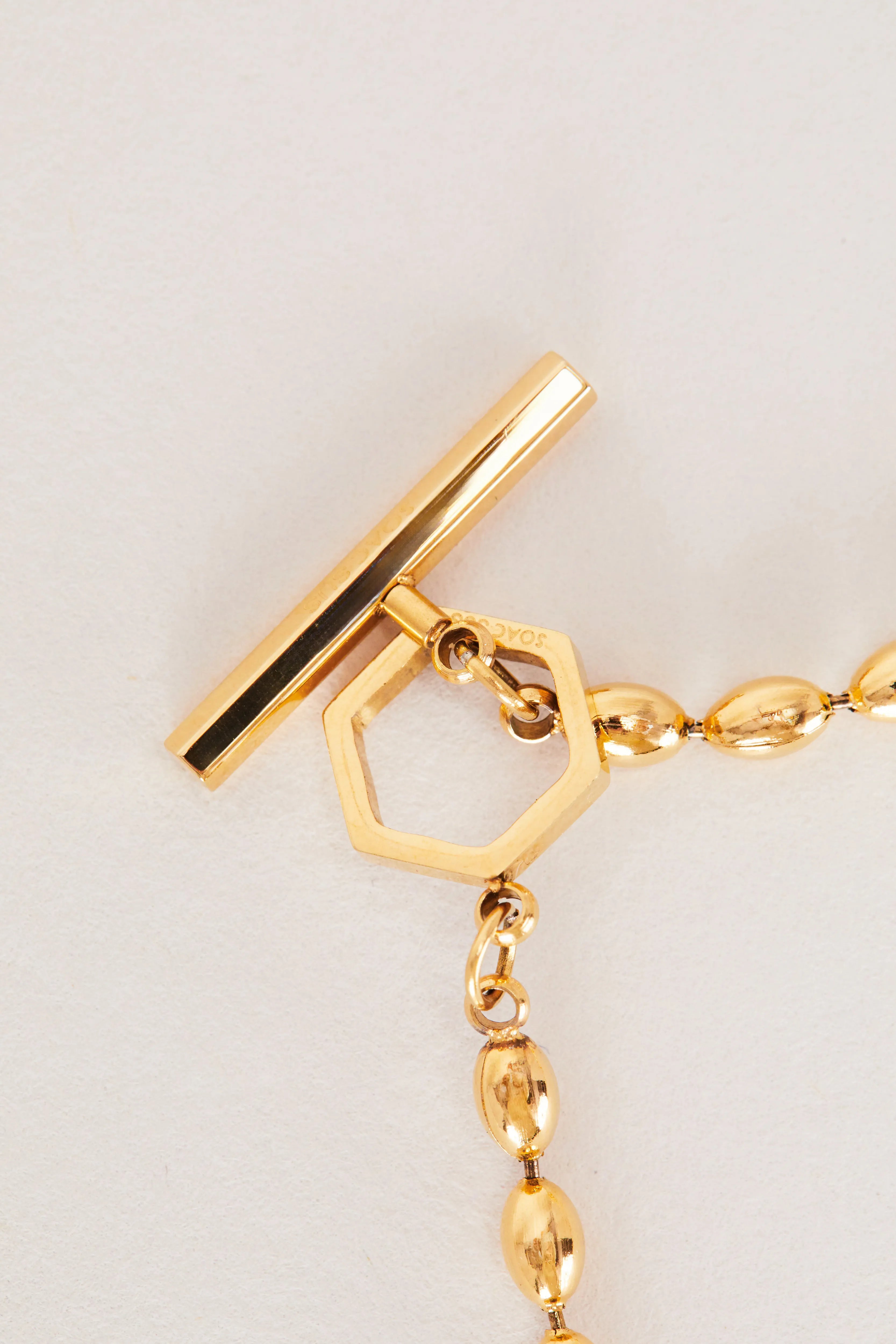 Drop Chain Long Necklace