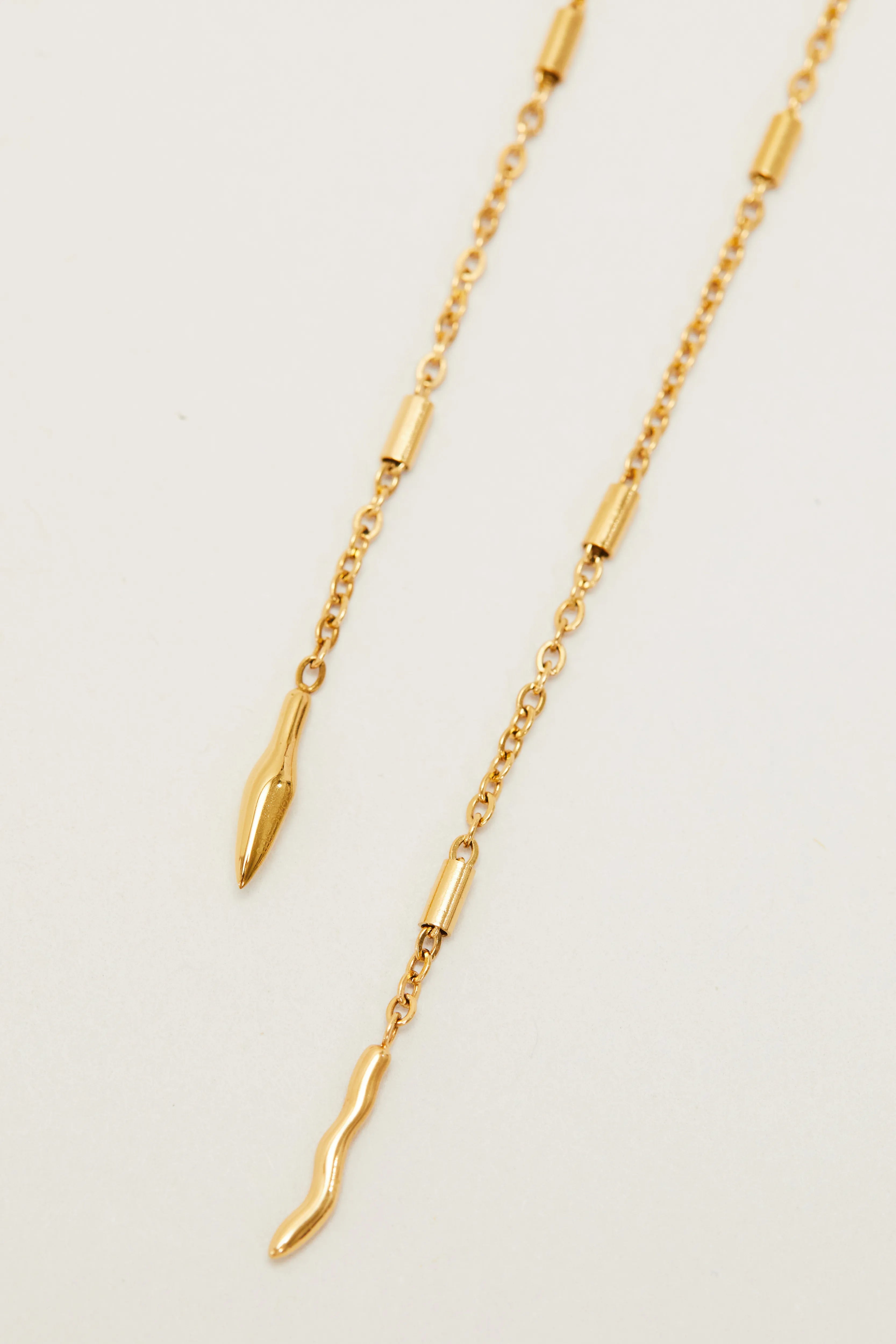 Drop Roll Necklace