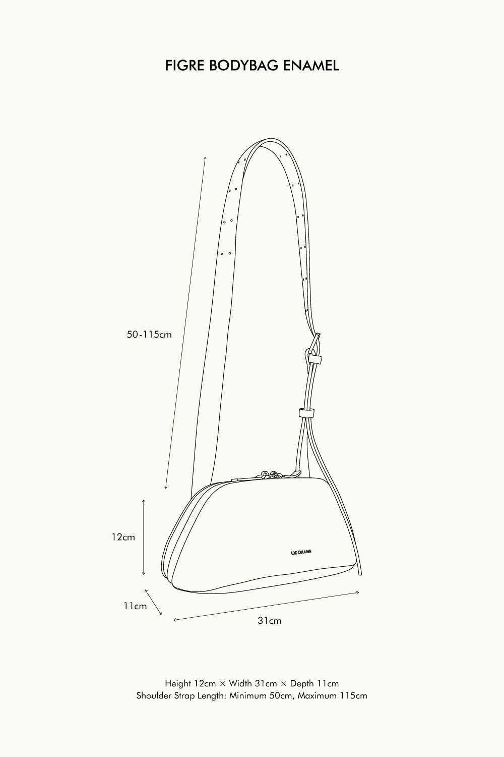 FIGRE BODYBAG ENAMEL