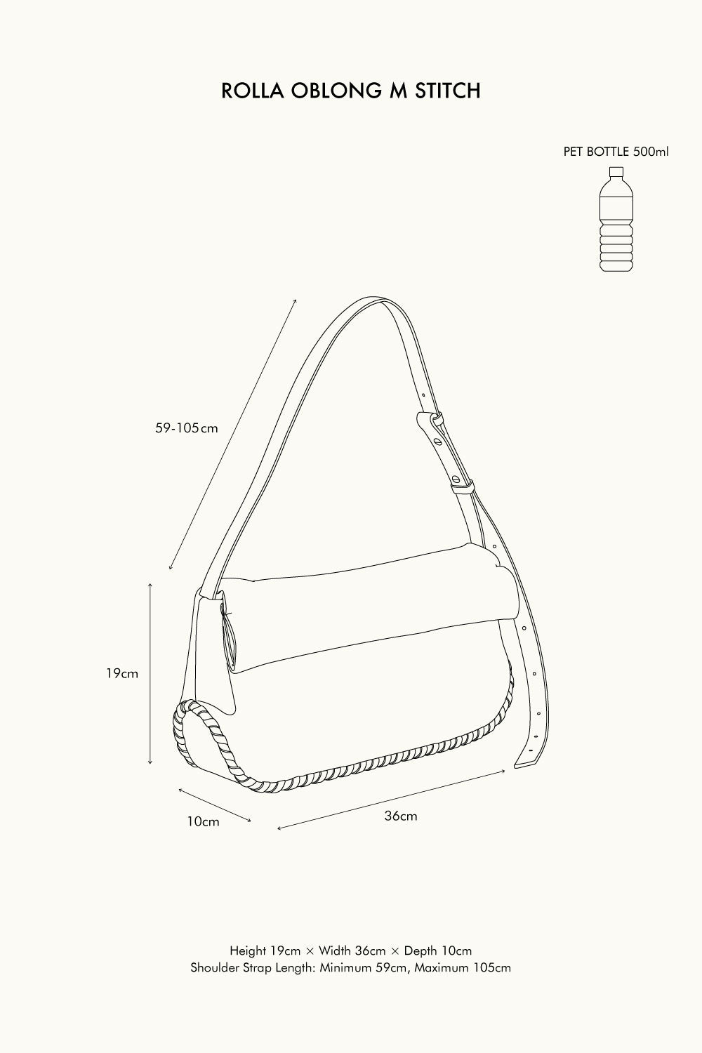 ROLLA OBLONG M STITCH