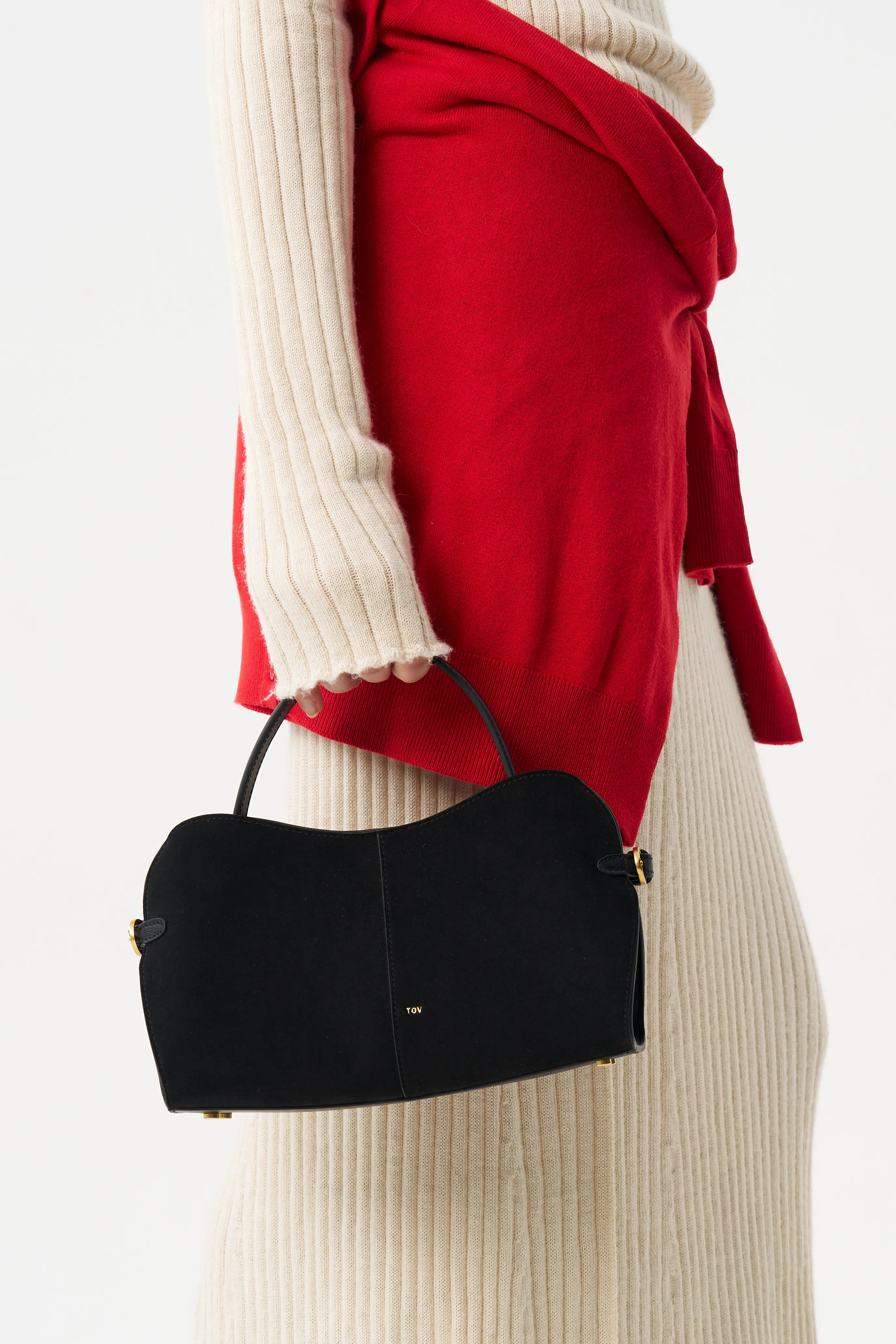 RIEN OBLONG MINI SUEDE