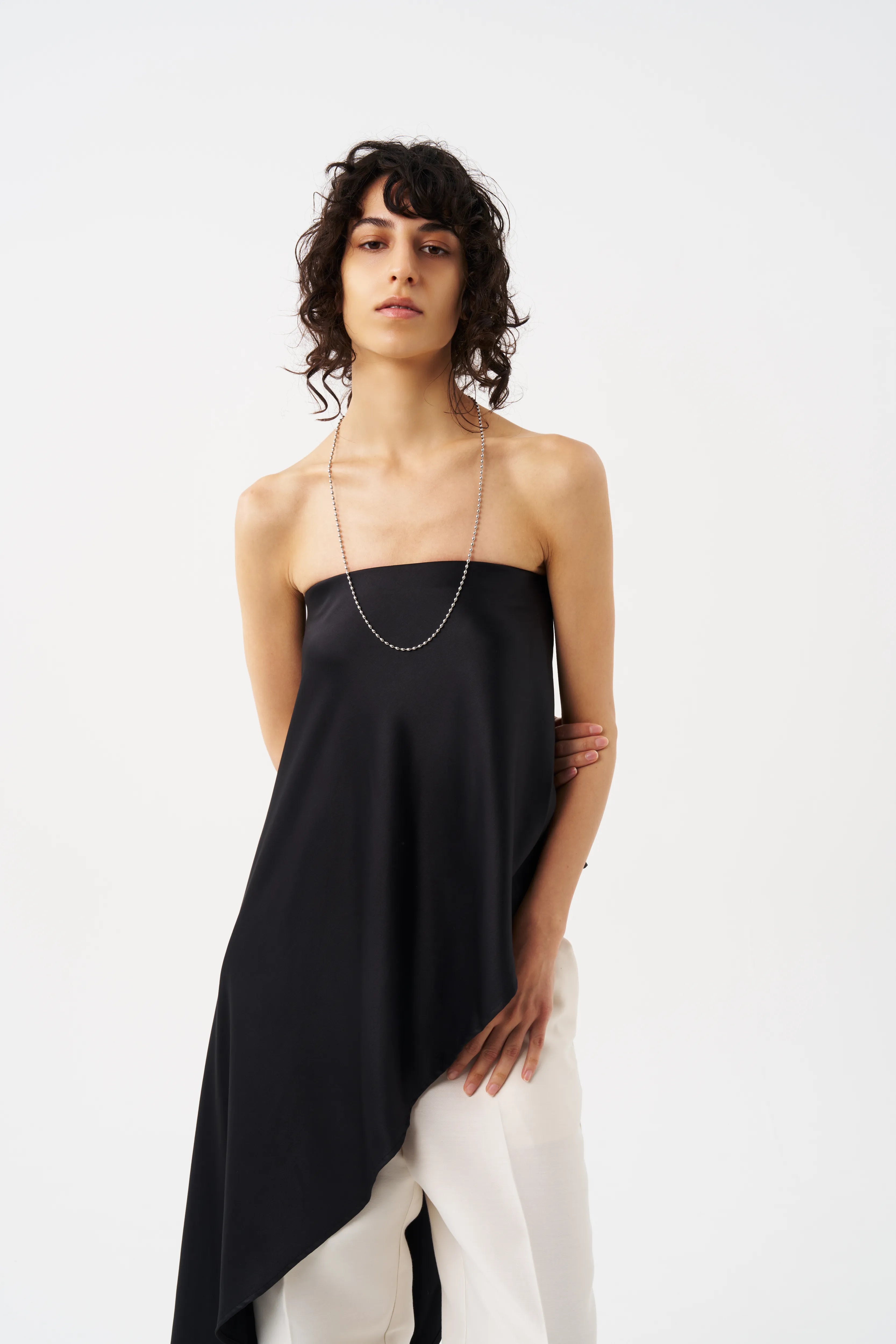 Drop Chain Long Necklace
