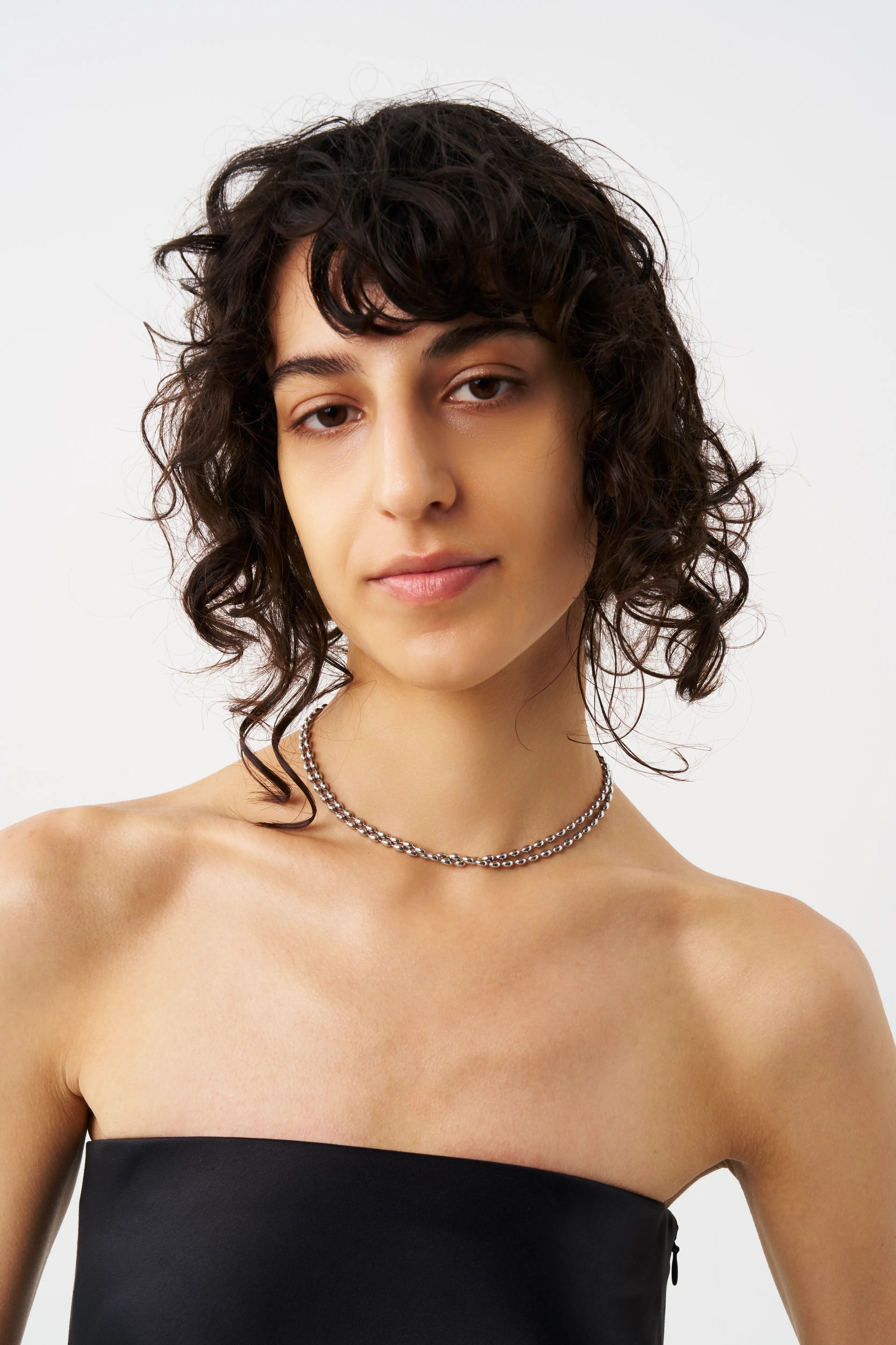 Drop Chain Short Necklace