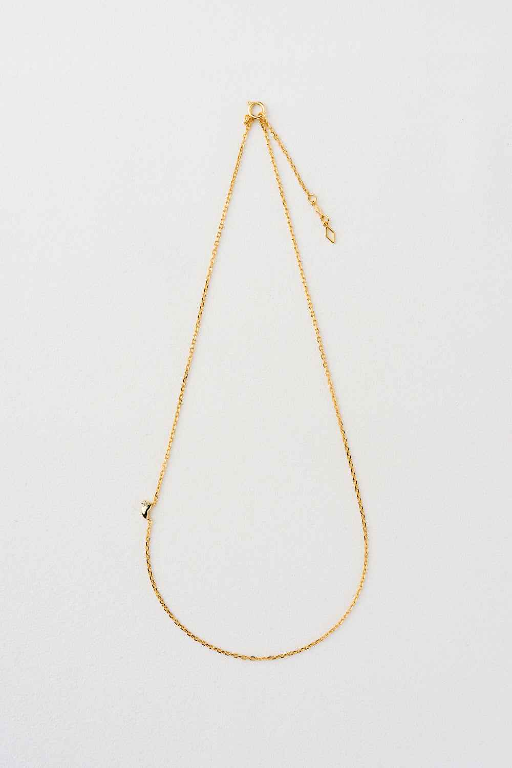 TINY HEART DIAMOND NECKLACE