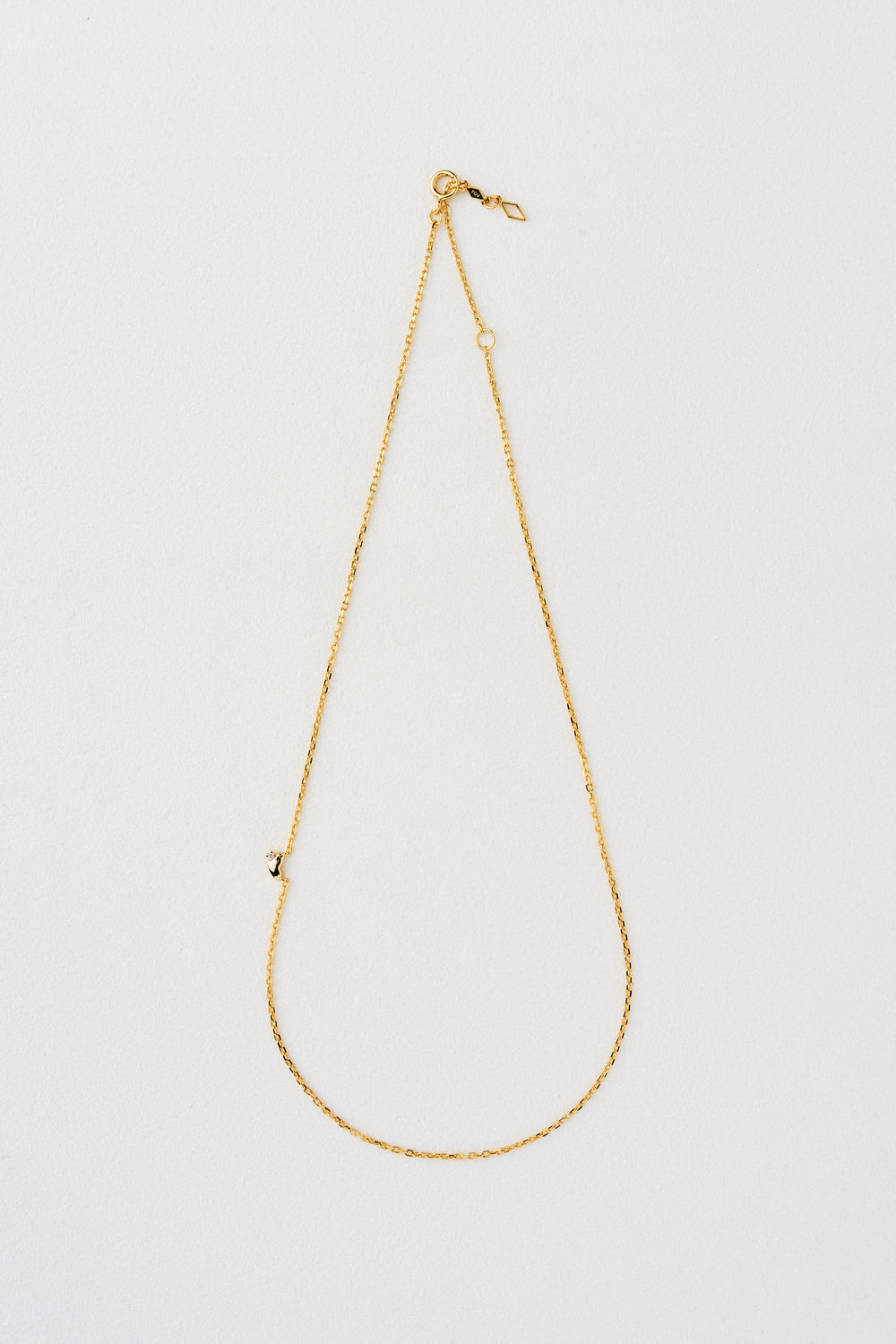 TINY HEART DIAMOND NECKLACE