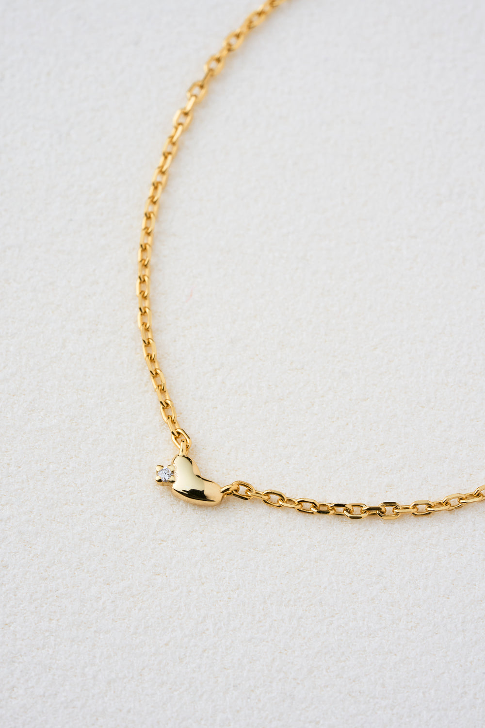 TINY HEART DIAMOND BRACELET
