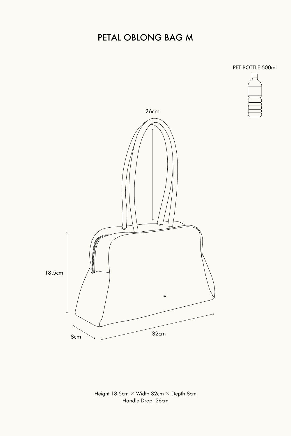 PETAL OBLONG BAG M