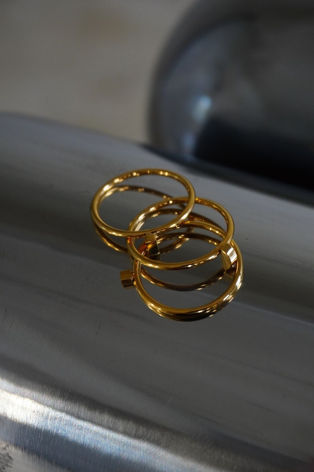 Unite Three SET Ring