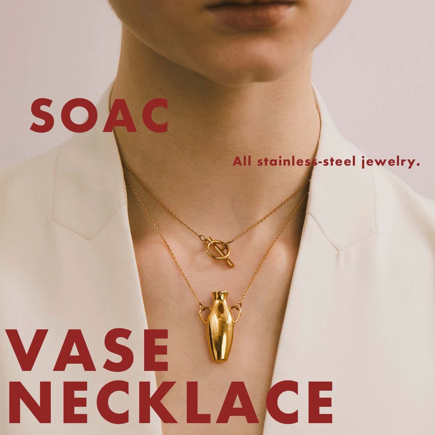 PICK UP「VASE NECLLACE」