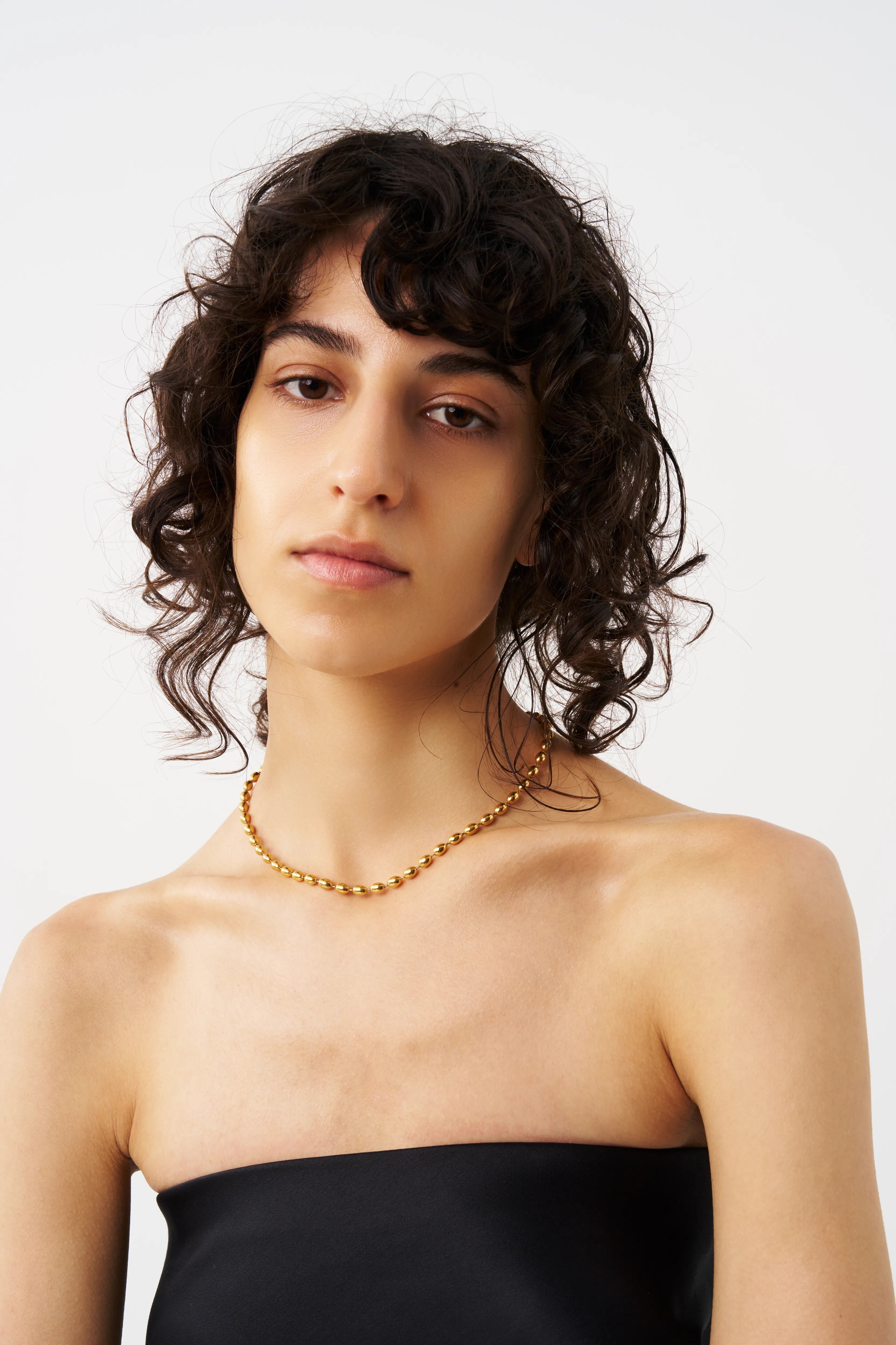 Drop Chain Short Necklace