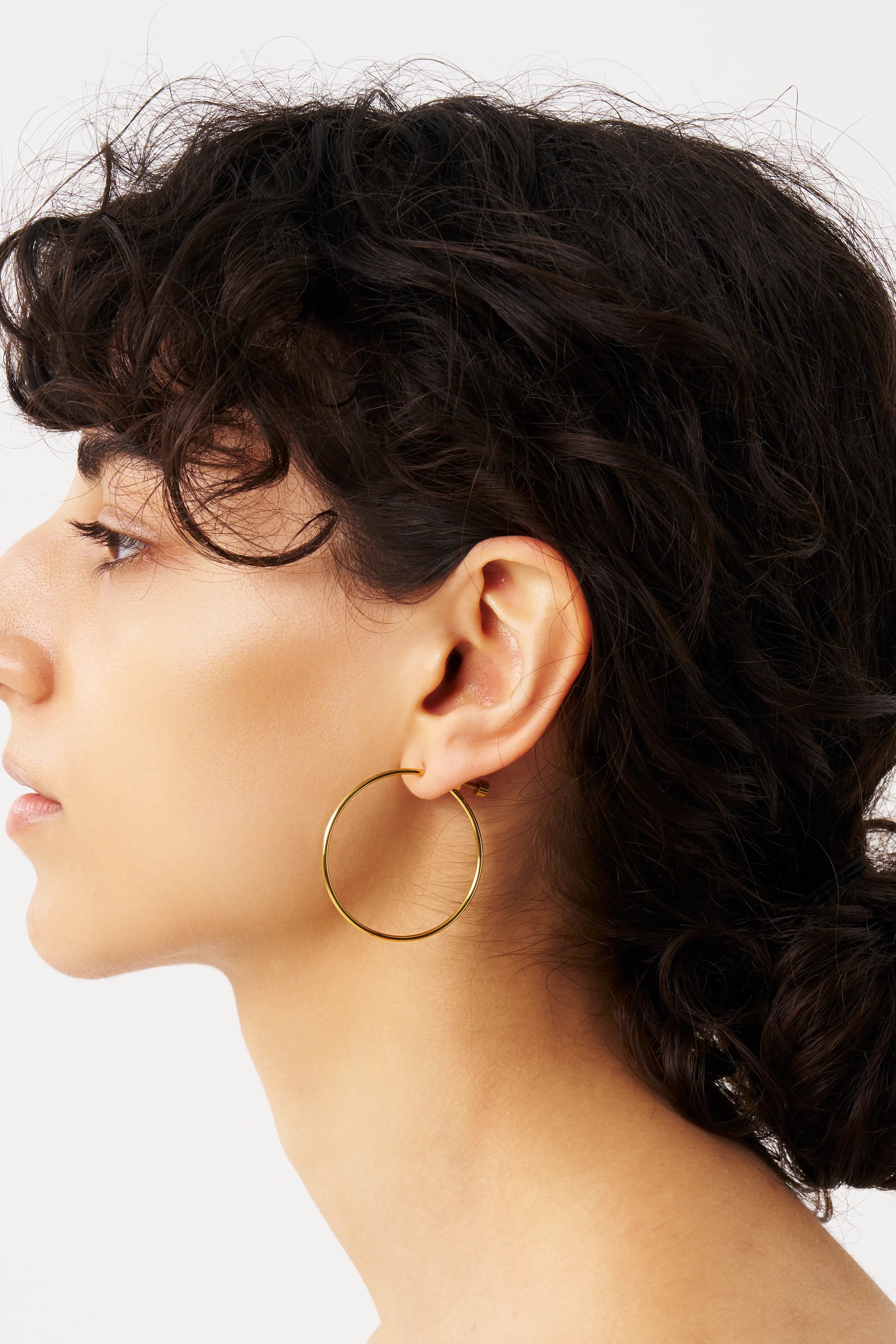 Hoop Earrings L
