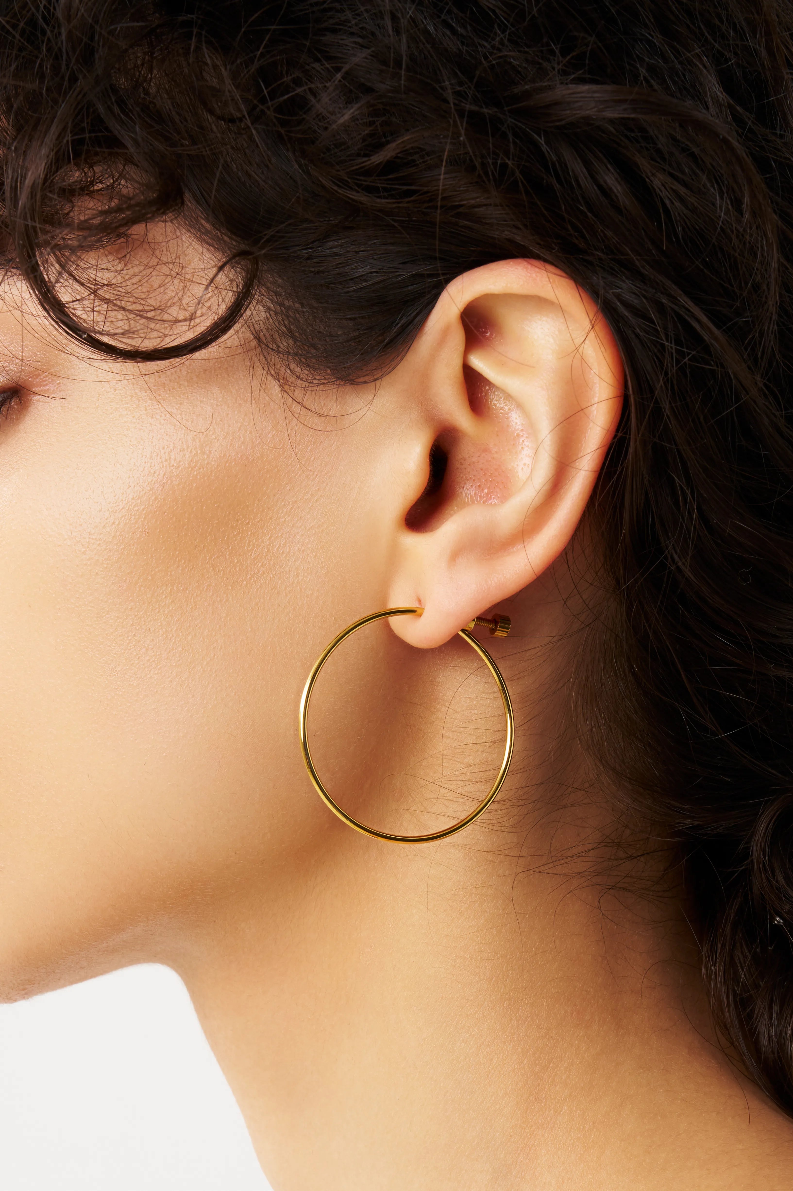 Hoop Earrings L