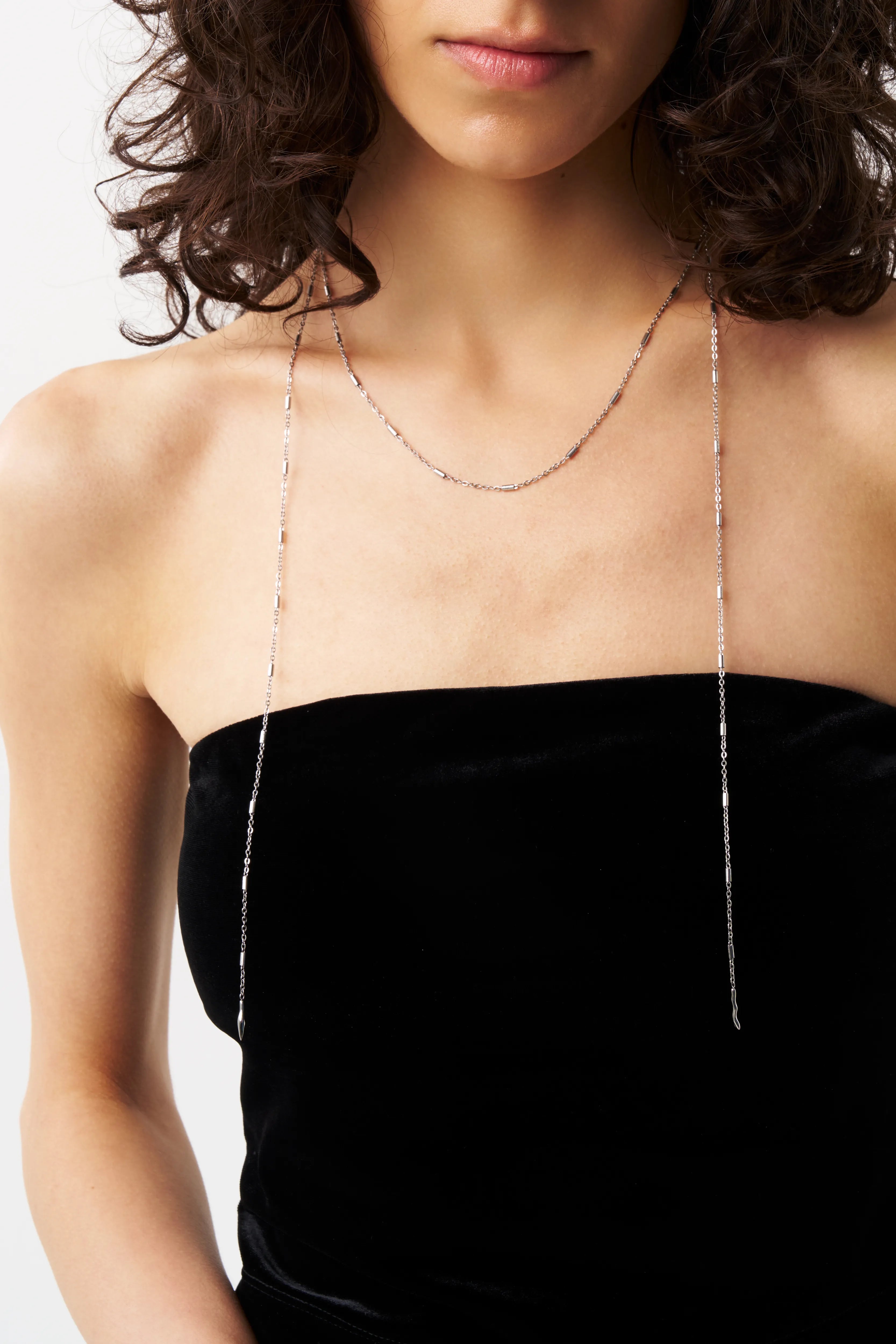 Drop Roll Necklace