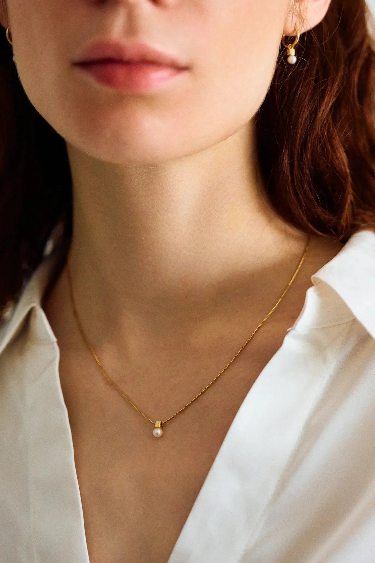 RIDEAU DAINTY PEARL NECKLACE