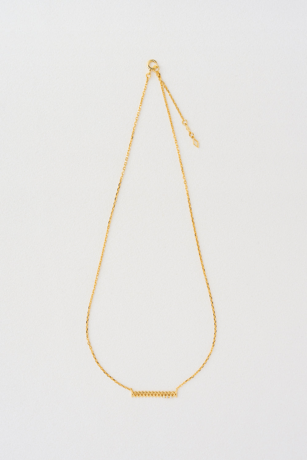 MIMI DIAMOND GRID NECKLACE