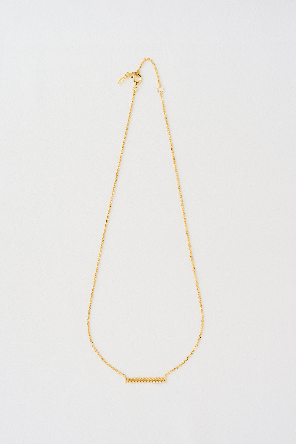 MIMI DIAMOND GRID NECKLACE