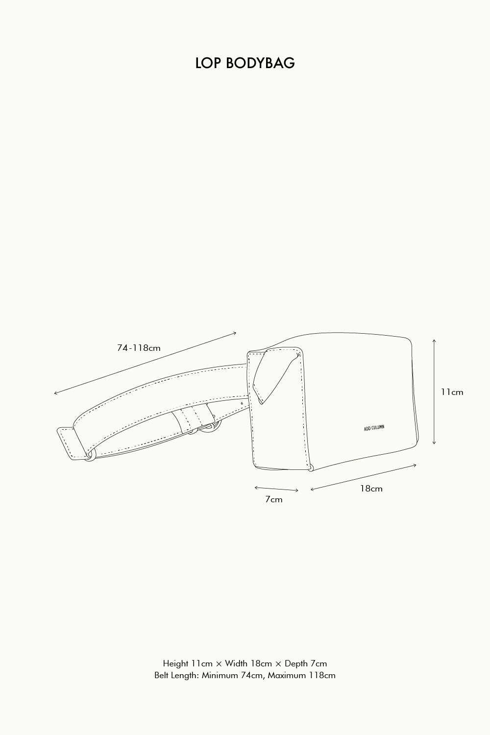 【先行予約】LOP BODYBAG